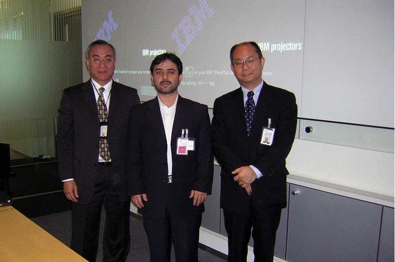 بازدید از IBM - ژاپن 2004