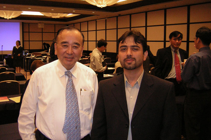 با پروفسور کانو - ژاپن 2003